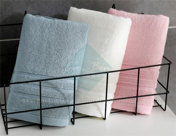 China Bulk orange bath towels Wholesaler